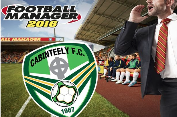 cabinteely fc football manager competition run by the link marketing